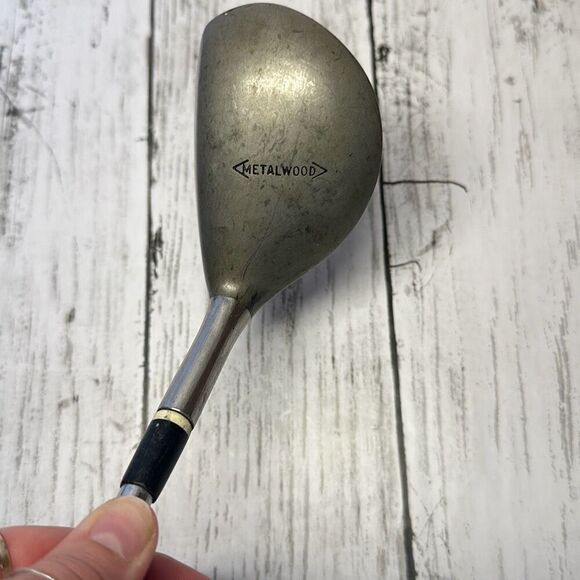 Vintage TaylorMade 7 Wood 27.5 Degree TayLite Steel Shaft Ladies Flex - Picture 3 of 10